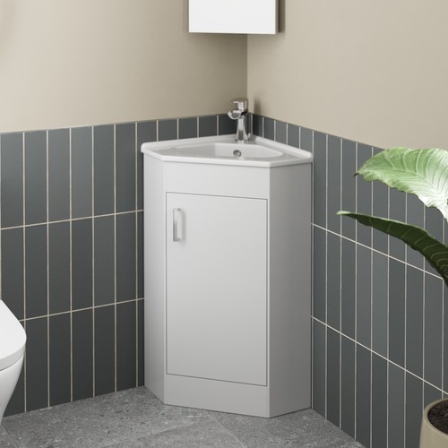 Bathroom floor standing - standing, corner