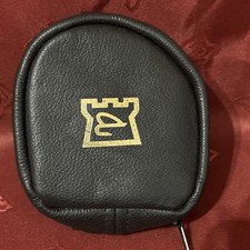 HARDY BLACK SOFT LEATHER TROUT REEL CASE - New / Never Used