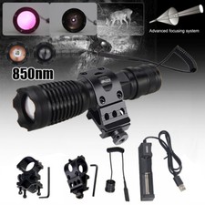 850/940nm Illuminator Laser Infrared LED Hunting Lamp IR Night Vision Flashlight