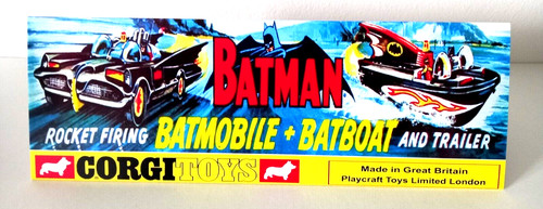 Corgi toys batman - corgi, batmobile