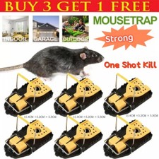 4 MOUSE TRAPS - Strong Snap