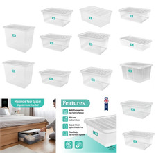 Stackable Clear Plastic