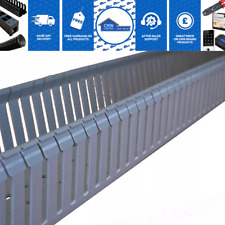 Cable Trunking, Management Open Slot High PVC Tidy Holder Grey Slotted Betaduct