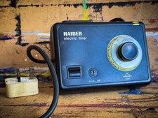 Vintage Kaiser Electronic Exposure Photo Lab Darkroom Timer Tested 4030 4312