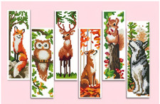 6 Printed Cross Stitch