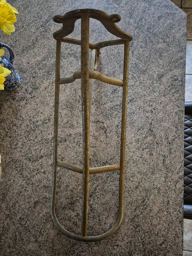 Antique duckbill saddle rack - antique,