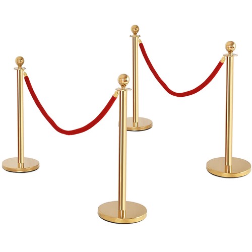 Pcs gold stanchion - gold, posts