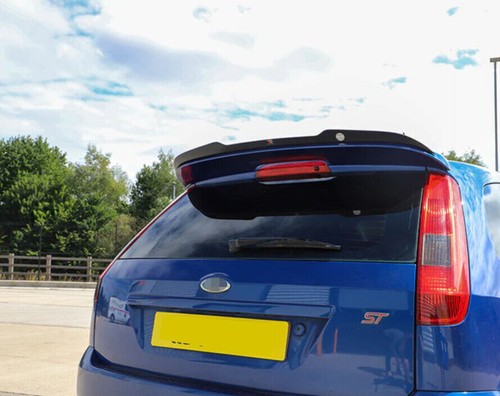 Gloss black rear trunk - trunk, spoiler