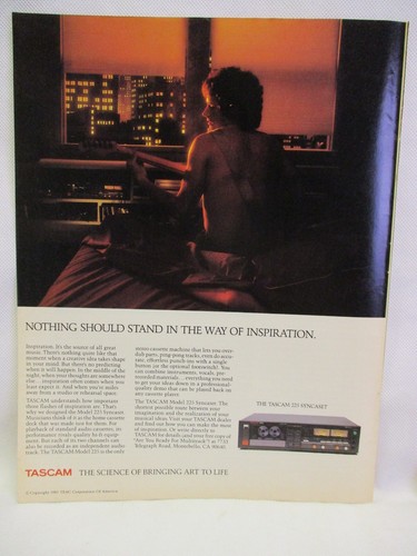 Tascam 225 syncaset cassette - syncaset,