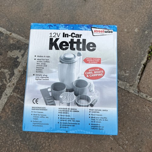 12v travel kettle - travel, a