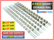 6 PCS Socket Rail Storage