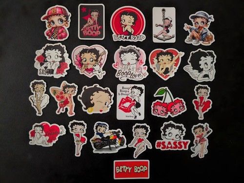 Betty boop inspired stickers - betty,