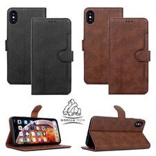 Flip Case Leather Kickstand