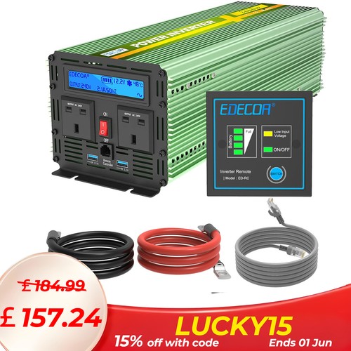 Edecoa 3000w power inverter - power,