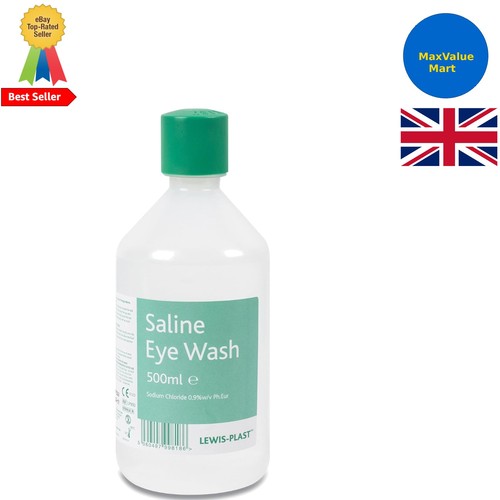 Saline eye wash solution - saline,