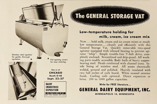 1952 general dairy - 1952, ad.(pc10)~general