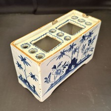 English Delft Flower Brick