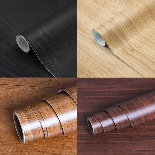Wood effect vinyl wrap - vinyl, self