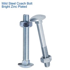 M12 x 160mm CARRIAGE BOLTS
