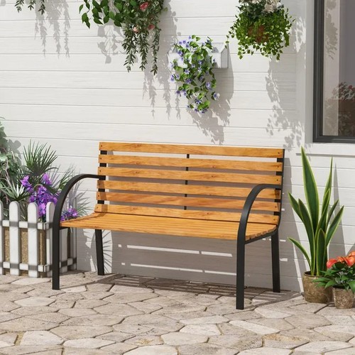 Outsunny wooden garden - garden, bench
