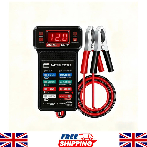 12v car battery - tester, load