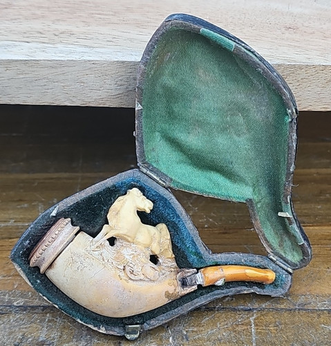 Antique meerschaum carved - meerschaum, pipe