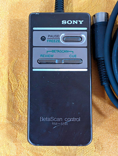 Sony 55w betascan - sony, rm-55w