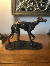 Hunting Greyhound - Figurine - Sculpture / Ornament / Bronze Resin