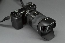 Sony Alpha ILCE-6000 24.3 MP Digital Camera Black and Tamron 18-200 mm Lens