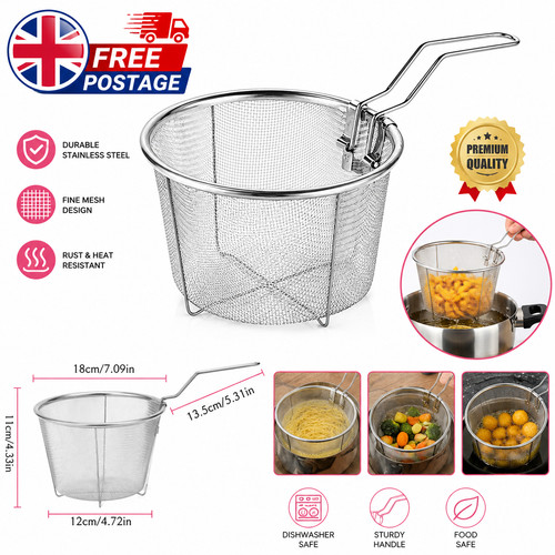 Stainless steel deep fry - steel,
