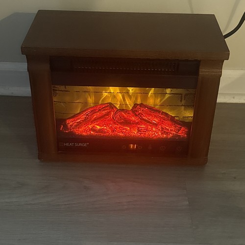 Heat surge electric fireplace - heat,