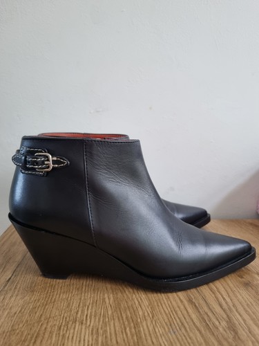 Acne studios black leather - studios,