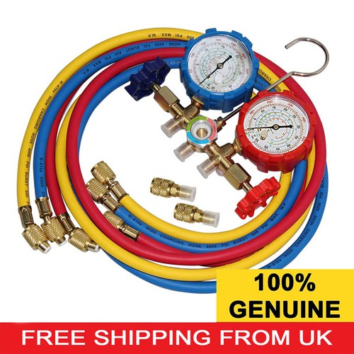 Refrigerant manifold gauge set - manifold,