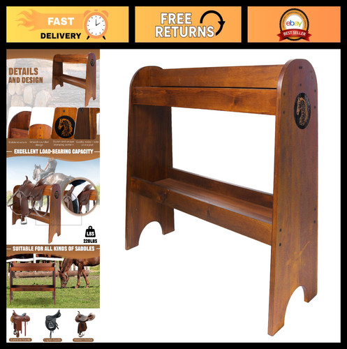 Heavy duty solid wood - duty, saddle