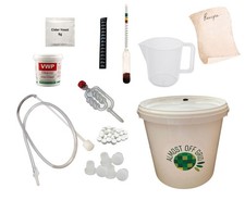 Cider Making Deluxe Starter Kit with 5l Bucket, Jug, Hydrometer, Yeast, Corks 