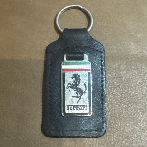 Vintage ferrari leather - ferrari,