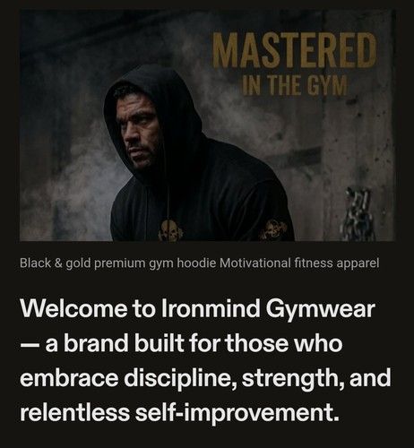 Genuine ironmind hoodie - genuine, –