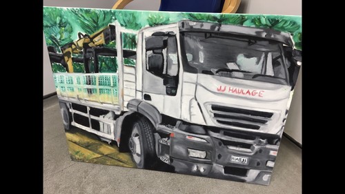 Hiab and brick grab - brick,
