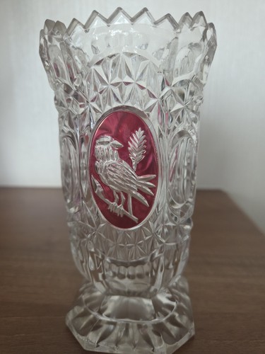 Hofbauer crystal vase - crystal,