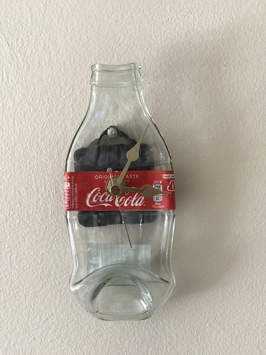 Coca cola bottle wall clock - cola,