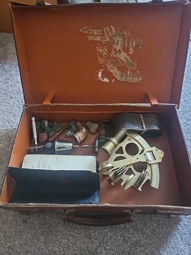 Ww1 royal navy officer sextant - ww1,