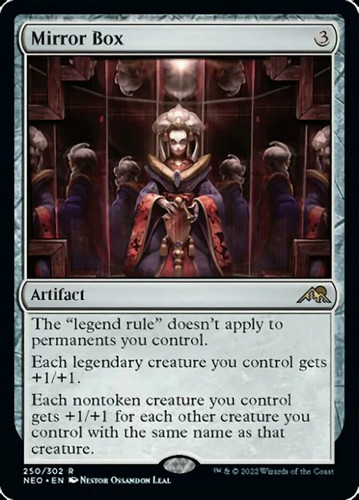 Mirror box kamigawa mtg - mirror,