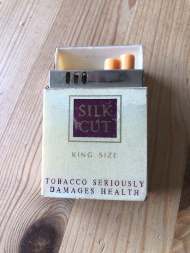 Vintage silk cut cigarette - silk,