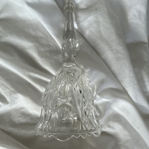Cut glass patterned clear - glass,