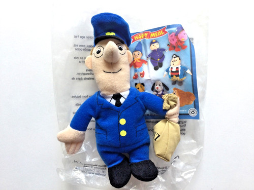 Vintage postman pat plush toy - vintage,
