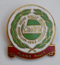 Castrol Motoring News Rally Championship 1969 Badge Plains Rally