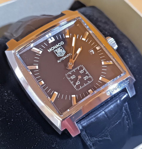 Tag heuer monaco - men's, black