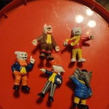 Vintage Rupert Bear Figures 