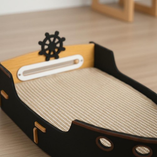Pirate ship feline bed - pirate,