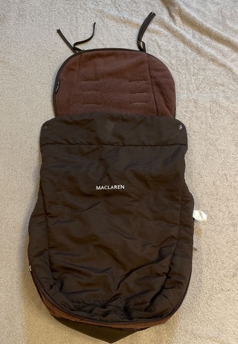 Used maclaren footmuff brown - maclaren,